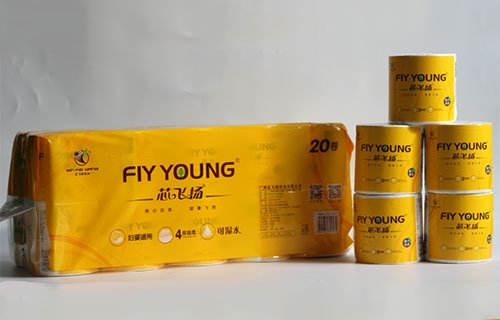 广西2800g果酱短视频Fly Young-Fly Young纯木浆卷筒纸（20卷）